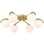 Dar Lighting Orlena ORL6435 Plafonlámpa 6x40w/G9