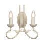 Elstead Lighting OLIVIA OV2-IVORY-GOLD Fali lámpa 2x60W/E14