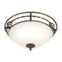 Elstead Lighting PEMBROKE PB-F-A-BLK-GOLD Süllyesztett mennyezeti lámpa 2x60W/E27