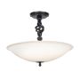 Elstead Lighting PEMBROKE PB-SF-A-BLACK Plafonlámpa 3x60W/E14