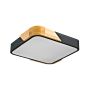 Italux Santer PLF-13187-BK-WO Süllyesztett mennyezeti lámpa 1x24W/LED 3000K 2400lm IP20