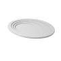 Light Prestige Alune LP-3009/1C WH oval Süllyesztett mennyezeti lámpa 1x48W/LED 3000K|4000K|6000K 5968lm IP20