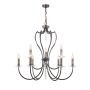 Elstead Lighting PIMLICO PM9-DB Csillár 9x60W/E14