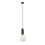 Italux Aldeva PND-02340-1M-BK Függőlámpa 1x40W/E27 IP20