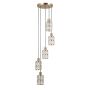 Italux Alma PND-40668-5-HBR Függőlámpa 5x40W/E27 IP20