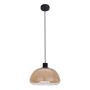 Italux Apiro PND-84638-BK-AMB Függőlámpa 1x40W/E27 IP20