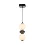 Italux Balos PND-94921-2A-BK Függőlámpa 1x10W/LED 3000K 1250lm IP20