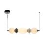 Italux Balos PND-94921-3A-BK Függőlámpa 1x14W/LED 3000K 1600lm IP20