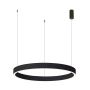 Italux Brasco PND-56215-080RPP-BK-3KS4K-TRDIMM Függőlámpa 1x60W/LED 3000K|4000K 4500lm IP20