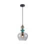 Italux Busco PND-30263-1A-BRO-SG Függőlámpa 1x40W/E27 IP20