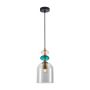 Italux Busco PND-30263-1B-BRO-SG Függőlámpa 1x40W/E27 IP20