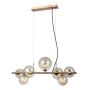 Italux CANELLO PND-406007-7-HBR Függőlámpa 7x5W/G9 IP20