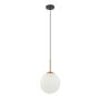 Italux Deore PND-5578-1S-BRO-BK Függőlámpa 1x40W/E27 IP20