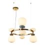 Italux Evans PND-94981-4B-GD Függőlámpa 1x33W/LED 3000K 3950lm IP20