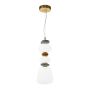 Italux Evans PND-94981V-3B-GD Függőlámpa 1x15W/LED 3000K 1920lm IP20