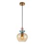Italux Fanda PND-31882-1-GD-AMB Függőlámpa 1x40W/E27 IP20