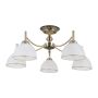 Italux Fener PND-40653-5-ABR-WH Plafonlámpa 5x40W/E27 IP20