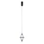 Italux Fuente PND-34395-1-BK Függőlámpa 1x5W/LED 3000K 422lm IP20