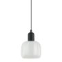 Italux LAMEZIA PND-67594-1-BK+CL Függőlámpa 1x40W/E27 IP20