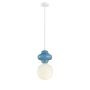 Italux Latera PND-94331-1L-BLU Függőlámpa 1x40W/E14 IP20