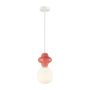 Italux Latera PND-94331-1S-RED Függőlámpa 1x40W/E14 IP20