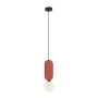 Italux Lorenzo PND-59815-1-RED Függőlámpa 1x25W/G9 IP20