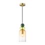 Italux Manso PND-37462C-MC-GD Függőlámpa 1x40W/E14 IP20