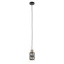 Italux Menfi PND-44236-1-BK-GD Függőlámpa 1x40W/E27 IP20