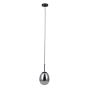 Italux Meolo PND-40825-1-BK Függőlámpa 1x40W/E14 IP20