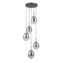 Italux Meolo PND-40825-5-BK Függőlámpa 5x40W/E14 IP20