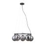 Italux Molite PND-1098-5R-BK Függőlámpa 5x5W/G9 IP20