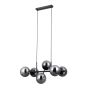 Italux Molite PND-1098-6-BK Függőlámpa 6x40W/E14 IP20