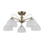 Italux Moreti PND-40623-5-AB Plafonlámpa 5x40W/E27 IP20