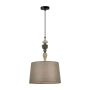 Italux Nerom PND-22374A-BK Függőlámpa 1x60W/E27 IP20