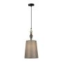 Italux Nerom PND-22374C-BK Függőlámpa 1x60W/E27 IP20