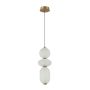 Italux Nico PND-8545-3-AB-WH Függőlámpa 1x15W/LED 3000K 1492lm IP20