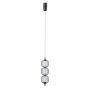 Italux Pedro PND-34405-3V-BK Függőlámpa 3x12W/LED 3000K 764lm IP20