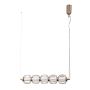 Italux Pedro PND-34405-5-HBR Függőlámpa 5x20W/LED 3000K 793lm IP20