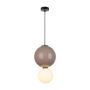 Italux Pieve PND-95221-1L-BR Függőlámpa 1x7W/LED 3000K 867lm IP20