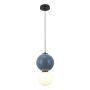 Italux Pieve PND-95221-1M-BLU Függőlámpa 1x6W/LED 3000K 801lm IP20