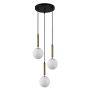 Italux Ravena PND-2324-3A GD+OPAL Függőlámpa 3x10W/E27 IP20