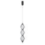 Italux Sevil PND-34403-3V-BK Függőlámpa 3x15W/LED 3000K 1068lm IP20