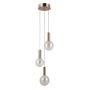 Italux Strela PND-34378-3S-HBR Függőlámpa 3x15W/LED 3000K 1188lm IP20