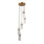 Italux Taraso PND-40760-5-HBR Függőlámpa 3x40W/E14 IP20