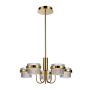 Italux Tiara PND-77362-5-40W-GD Csillár 5x40W/LED 3000K 4405lm IP20