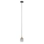 Italux Torno PND-40813-1-BK-HBR Függőlámpa 1x40W/E14 IP20