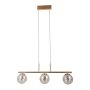 Italux Velada PND-34381-3-HBR Függőlámpa 3x15W/LED 3000K 610lm IP20