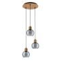 Italux Velma PND-67505-3-WD Függőlámpa 3x40W/E27 IP20