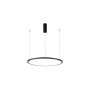 Italux Vinola PND-56135B-080RPP-BK-3KS4K-TRDIMM Függőlámpa 1x48W/LED 3000K|4000K 3840lm IP20