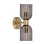Light Prestige Piega LP-939/2W smoked Fali lámpa 2x10W/E14 IP20